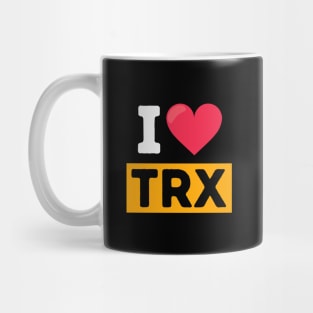 I Love TRX Gym Clothes Mug